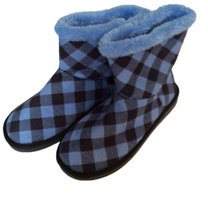 CLEARANCE Vera Bradley Plaid Boot Slippers NWT